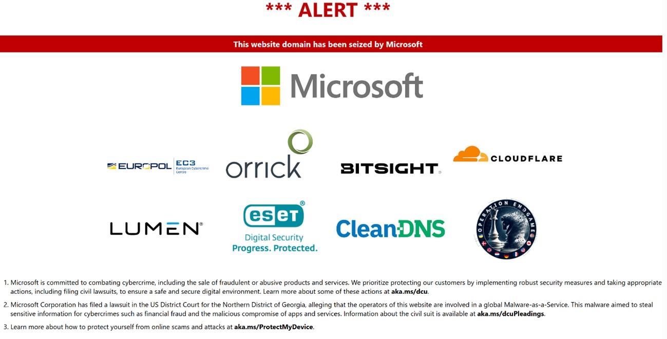 Operación Global Contra Lumma Stealer: Microsoft y aliados desmantelan red de cibercrimen